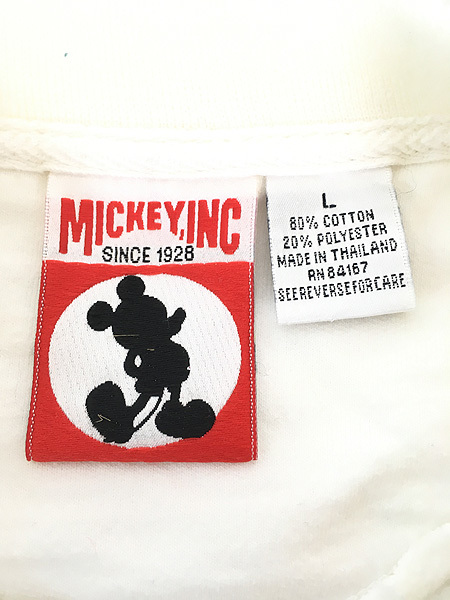  женский б/у одежда 90s USA производства Disney Mickey minnie - gBIG.... тренировочный футболка L б/у одежда 