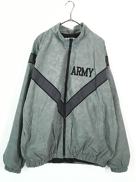 古着 10s 米軍 US ARMY デジタル カモ 迷彩 PFU トレーニング リフレクター ジャケット L-L