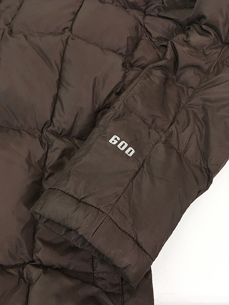 レディース 古着 TNF The North Face 600 フィルパワー 軽量 グース ダウン コート S 古着_画像6