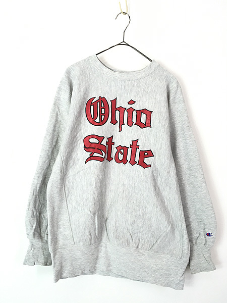 クリスマスファッション 90s 古着 USA製 古着 XL トレーナー スウェット リバース 2段 State」 「Ohio Weave Reverse Champion XLサイズ以上 クリスマスファッション 90s 古着 USA製 古着 XL トレーナー スウェット リバース 2段 State」 「Ohio Weave Reverse Champion XLサイズ以上