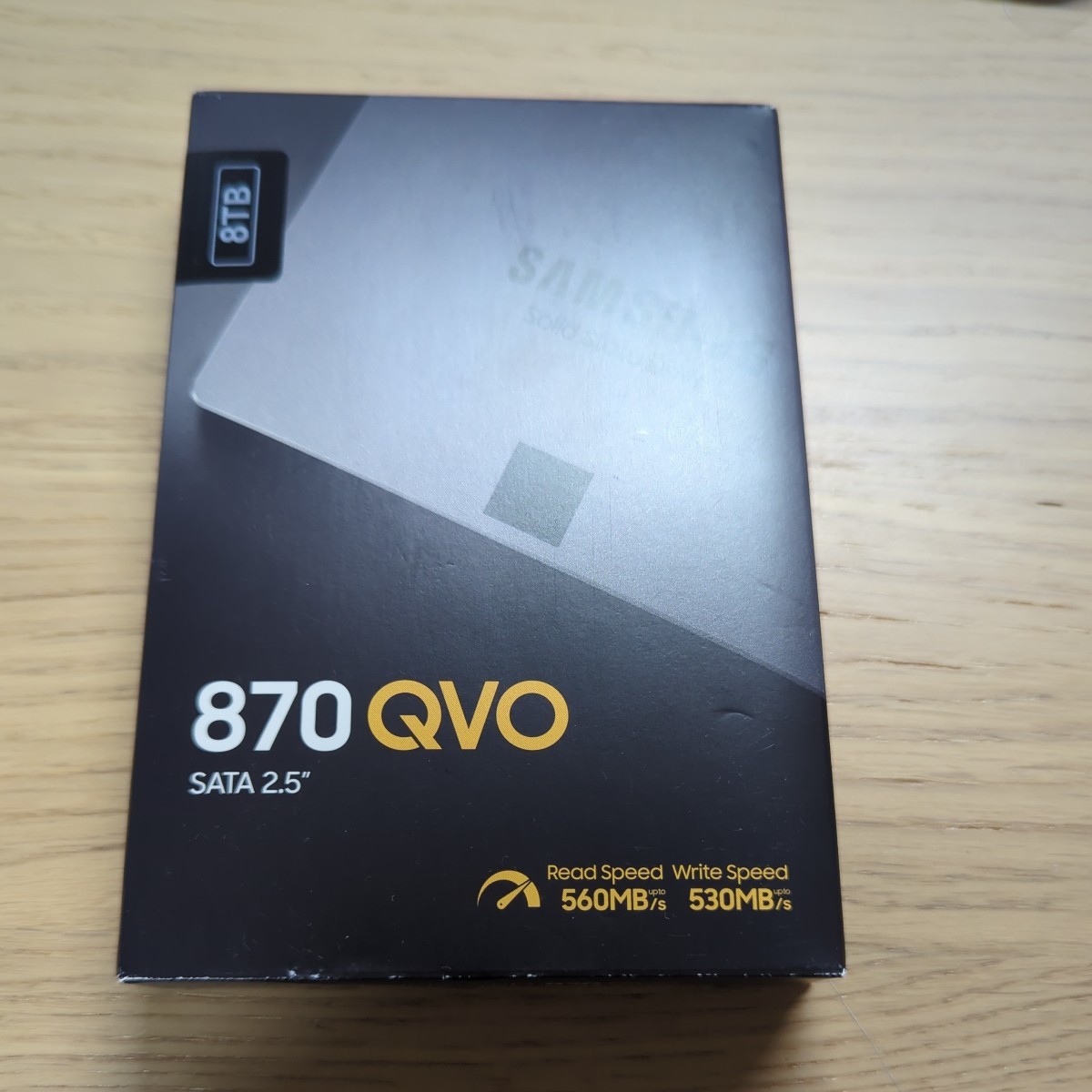 Samsung  QVO 8TB SATA 2.5インチ内蔵SSD MZQ8T0B/EC 国内正規