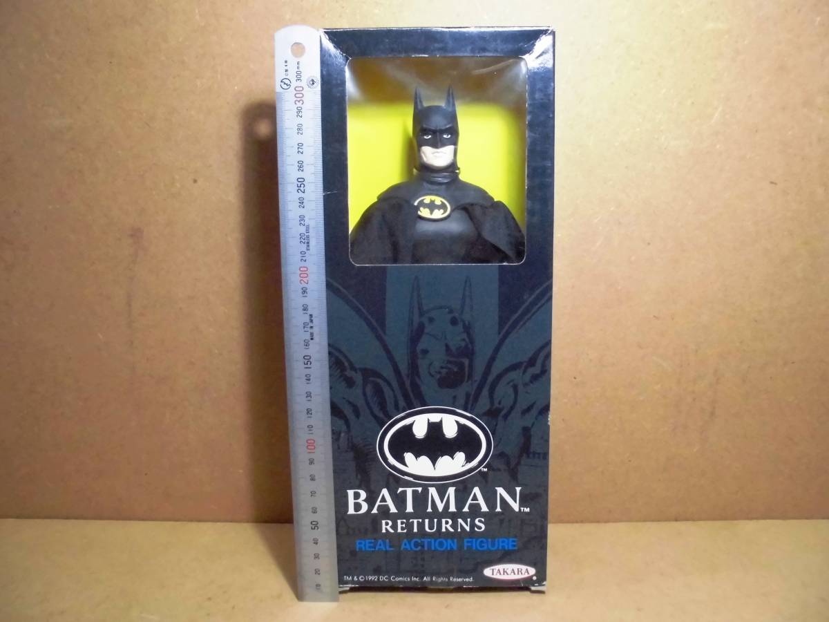 【BATMAN】 ( RETURNSソフトフィギュア〈 TAKARA〉未使用品Ⓜ︎ Yahoo!オークション - TAKARA タカラ BATMAN RETURNS バットマン