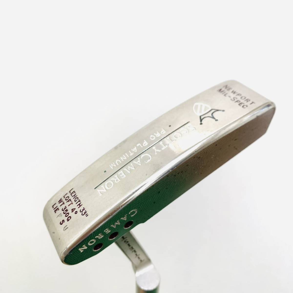 YR5488 SCOTTY CAMERON PRO PLATINUM NEWPORT MIL-SPEC スコッティキャメロン　タイトリスト 33インチ　 右利き　送料無料　匿名配送