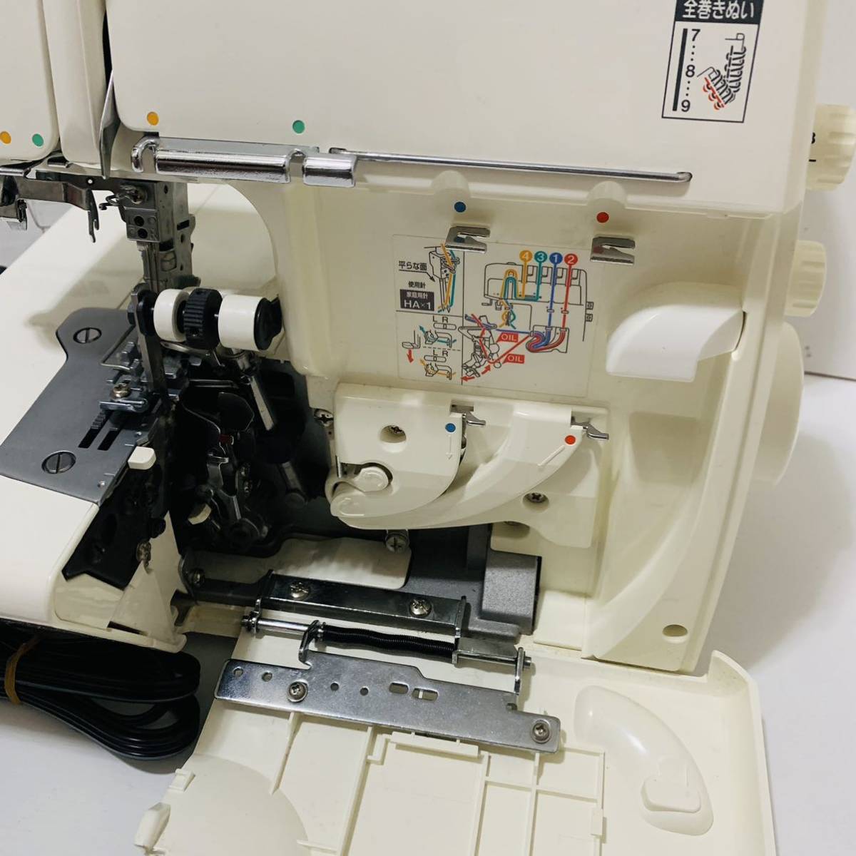 Y5541 動作良好♪ JUKI MO-344D ミシン 送料無料 匿名配送 ロックミシン ジューキ