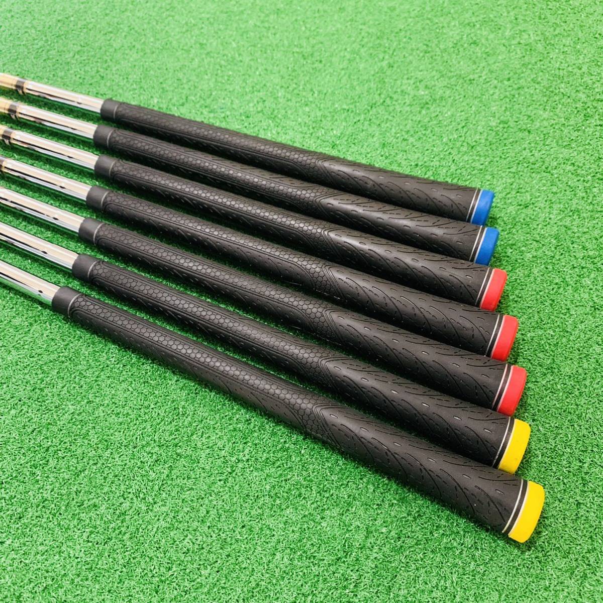 Y5590 MIZUNO PRO MS-201 ミズノプロ R400 右利き Dynamic Gold ダイナミックゴールド 送料無料 匿名配送 アイアン 7本 メンズ