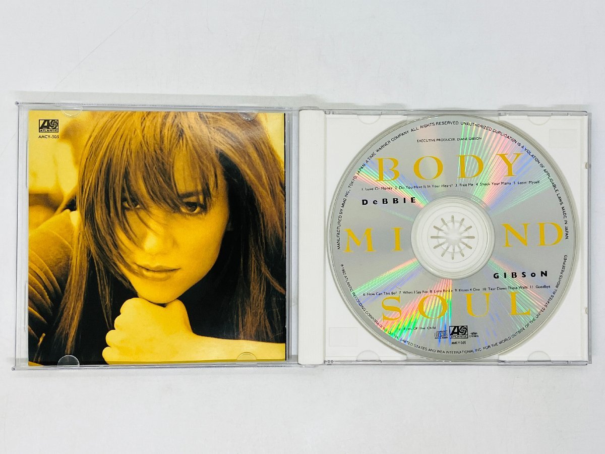 即決CD デビーギブソン・ボディマインドソウル / body mind soul Debbie Gibson / 帯付き アルバム T01_画像3