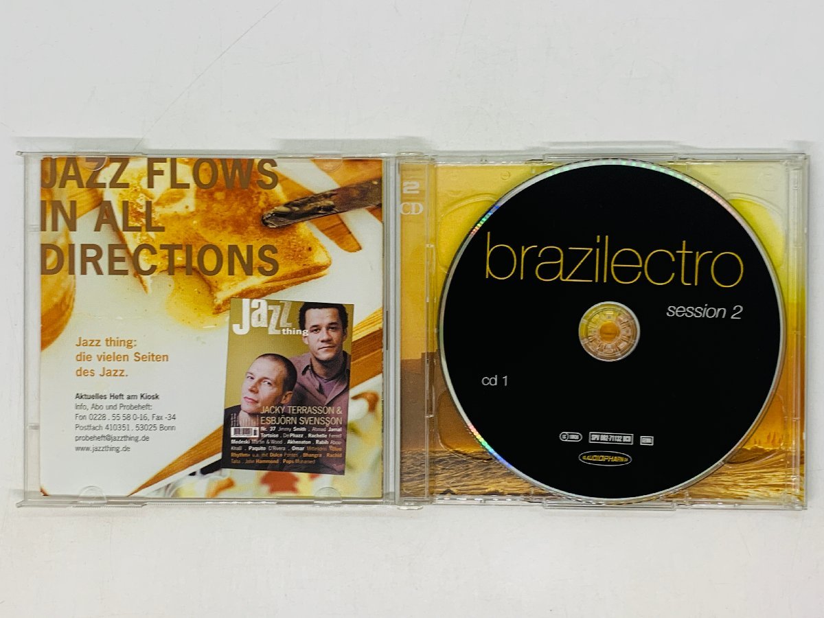 即決2CD Brazilectro Latin Flavoured Club Tunes, Session 2 / アルバム レア 小ヒビあり G01_画像3