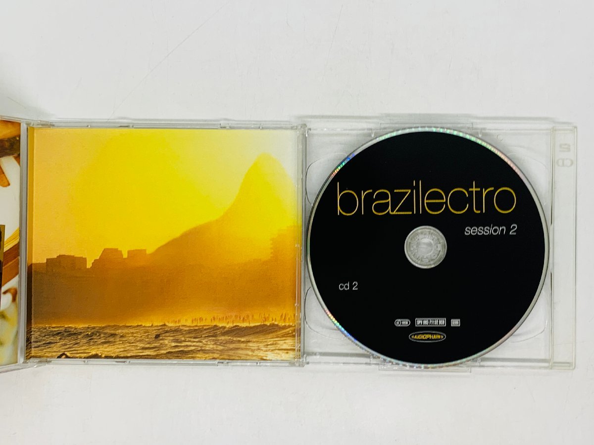 即決2CD Brazilectro Latin Flavoured Club Tunes, Session 2 / アルバム レア 小ヒビあり G01_画像4