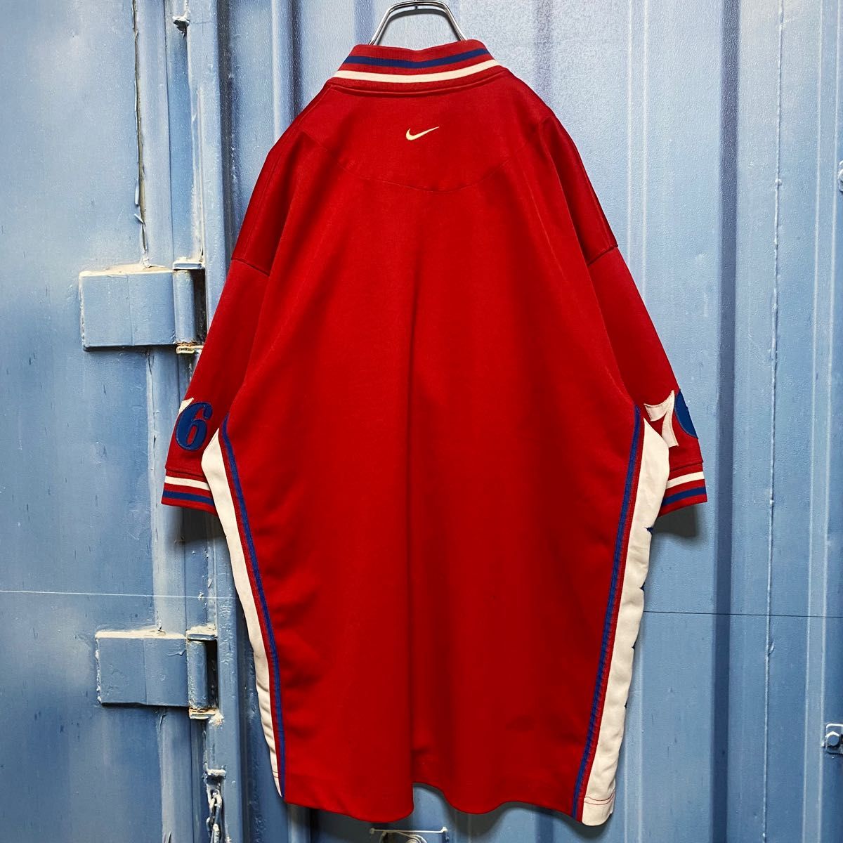 vintage nike NBA SIXERS シクサーズ ゲームシャツ 古着