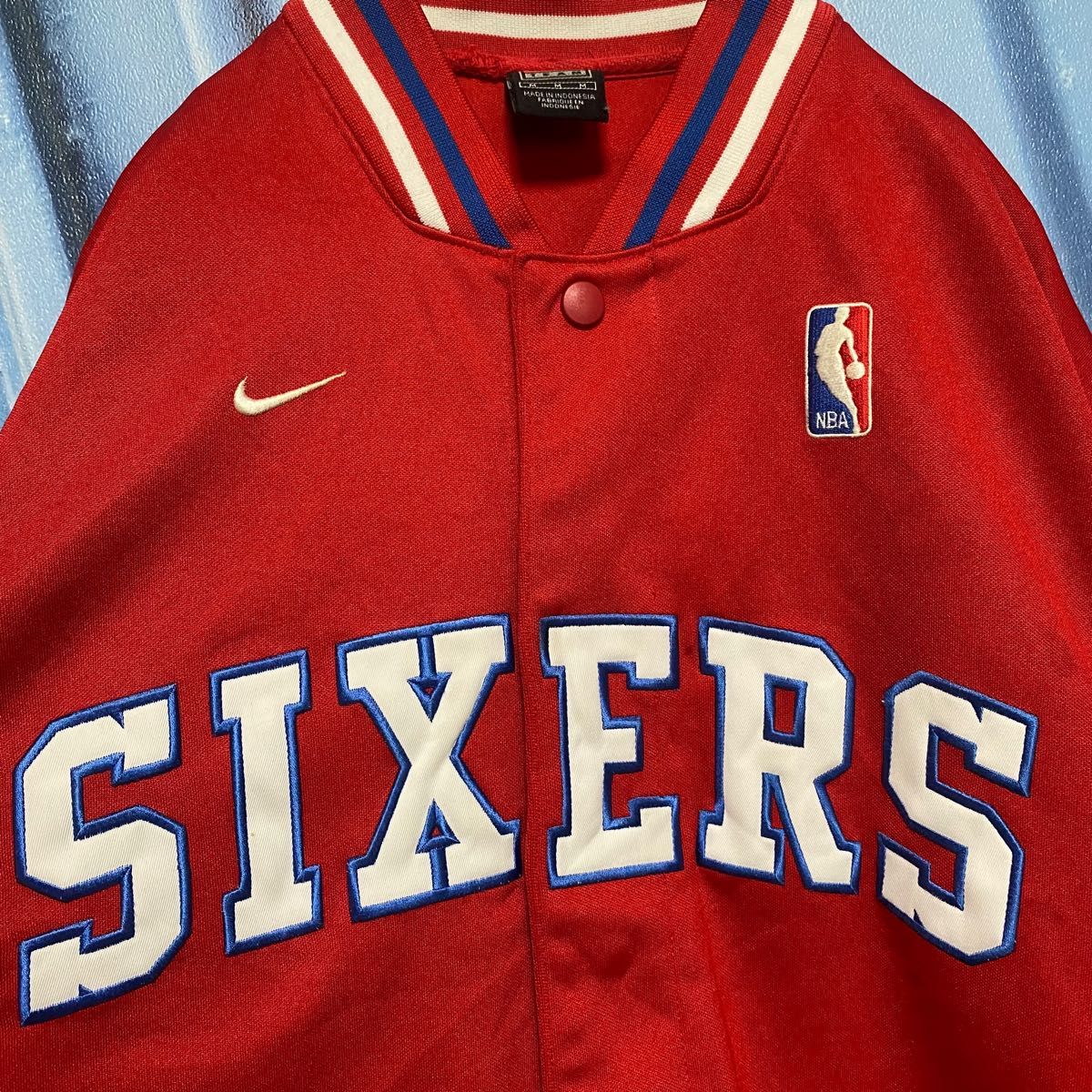 vintage nike NBA SIXERS シクサーズ ゲームシャツ 古着