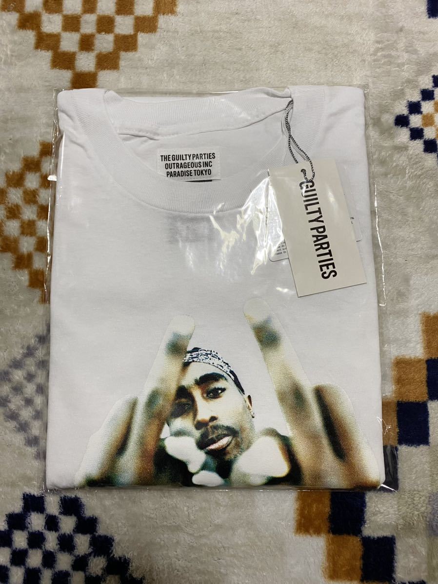 WACKO MARIA ワコマリア 2PAC Tシャツ XLサイズ ホワイト ヒップホップ