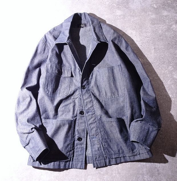 A.P.C アーペーセー カバーオール デニムジャケット 日本製 ワーク