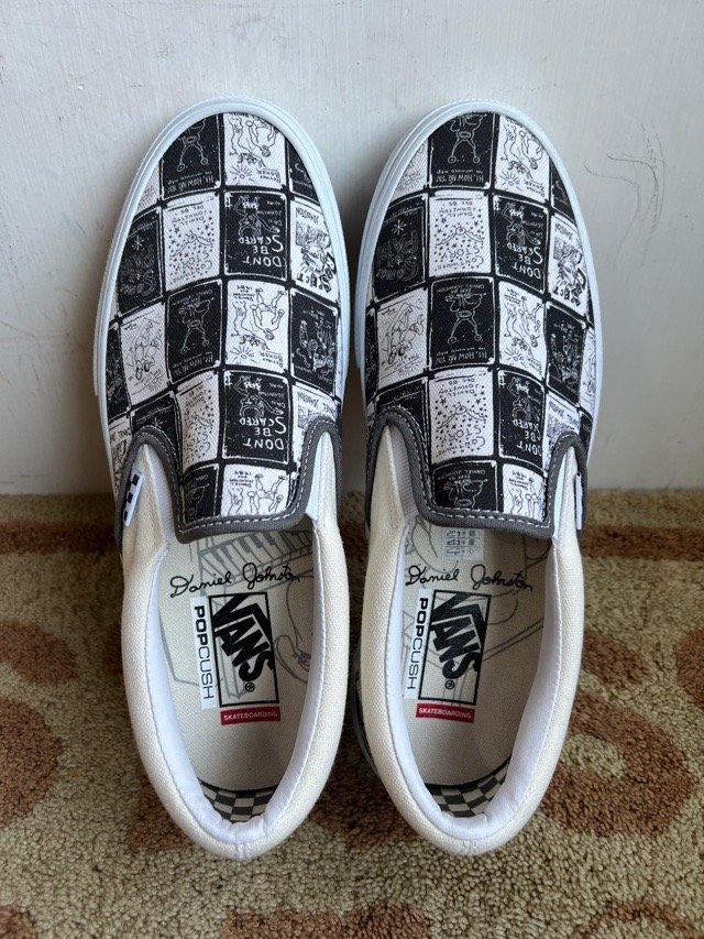 バンズ ダニエル・ジョンストン スリッポン 26.5cm SKATE Pro VANS DANIEL JOHNSTON_画像3