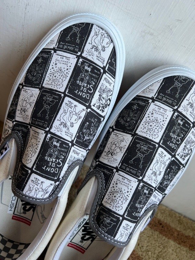 バンズ ダニエル・ジョンストン スリッポン 26.5cm SKATE Pro VANS DANIEL JOHNSTON_画像4