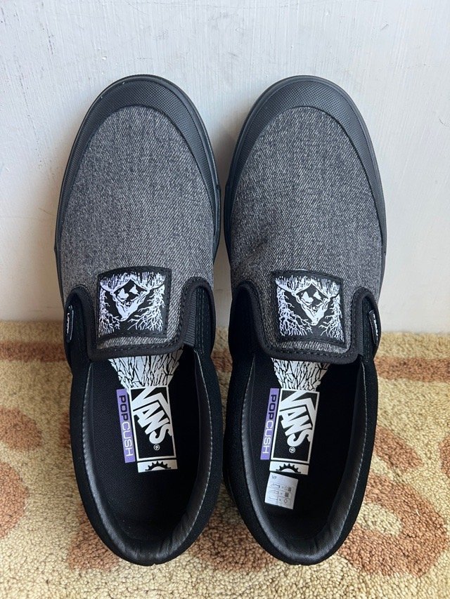 バンズ スリッポン Bmx 28.5cm グレー VANS BMX SLIP ON FAST AND LOOSE ファスト＆ルーズ_画像3