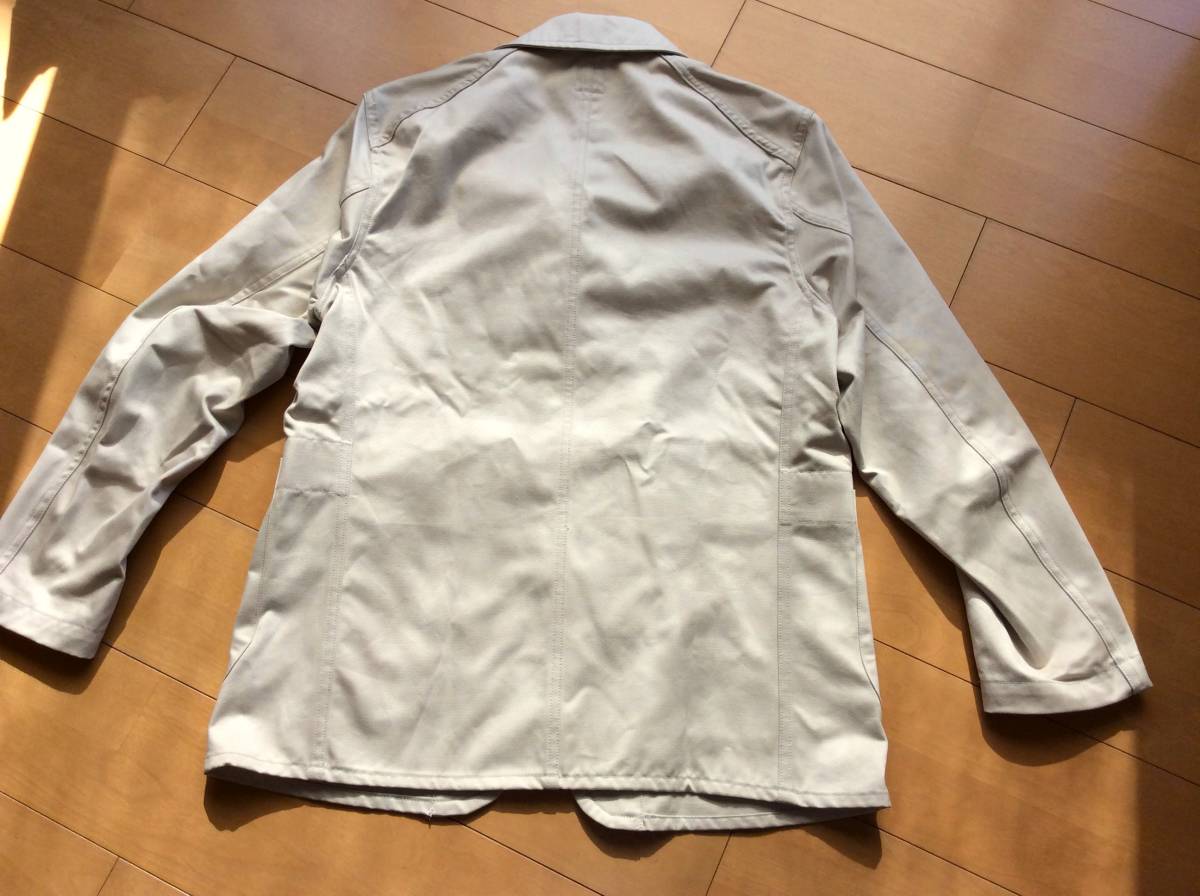 サイベーシック　　SCYE BASICS SanJoaquin CottonChino WorkJacket サイズ36　サンドベージュ　ロフトマン_画像4