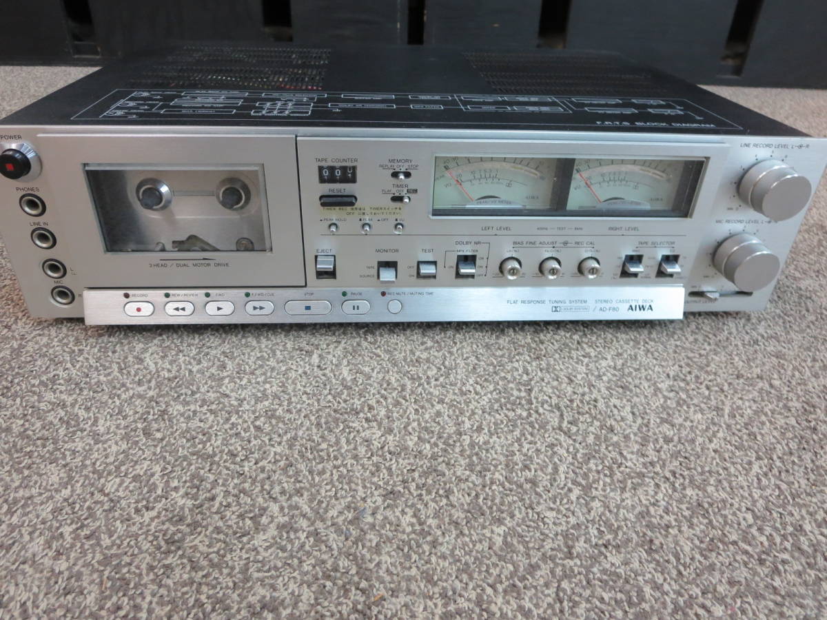 ジャンク!AIWA/アイワ AD-F80 カセットデッキ(一般)|売買された