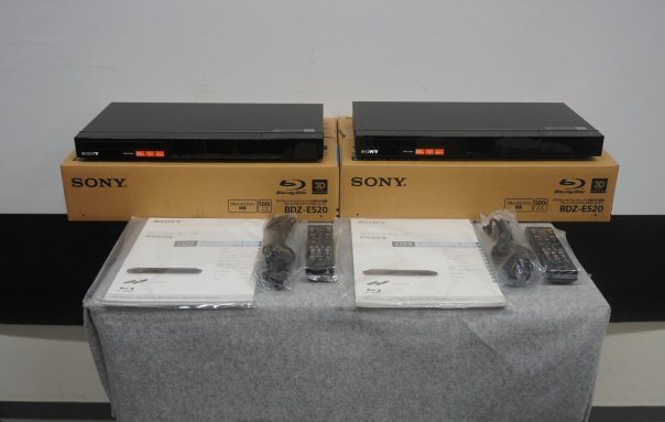 人気 2セット ブルーレイディスクレコーダー <中古品>SONY BDZ-E520 初期化済み 美品 使用時間僅か ソニー 人気 2セット ブルーレイディスクレコーダー <中古品>SONY BDZ-E520 初期化済み 美品 使用時間僅か ソニー