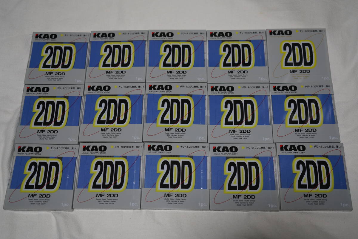 * KAO Kao * 2DD floppy disk [ 15 sheets ]