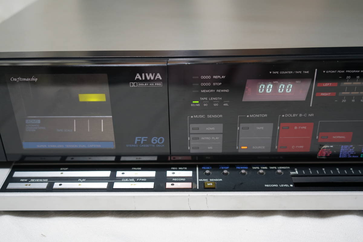 送料無料 AIWA アイワ 3ヘッド カセットデッキ Junk ジャンク 送料無料 AIWA アイワ 3ヘッド カセットデッキ Junk ジャンク