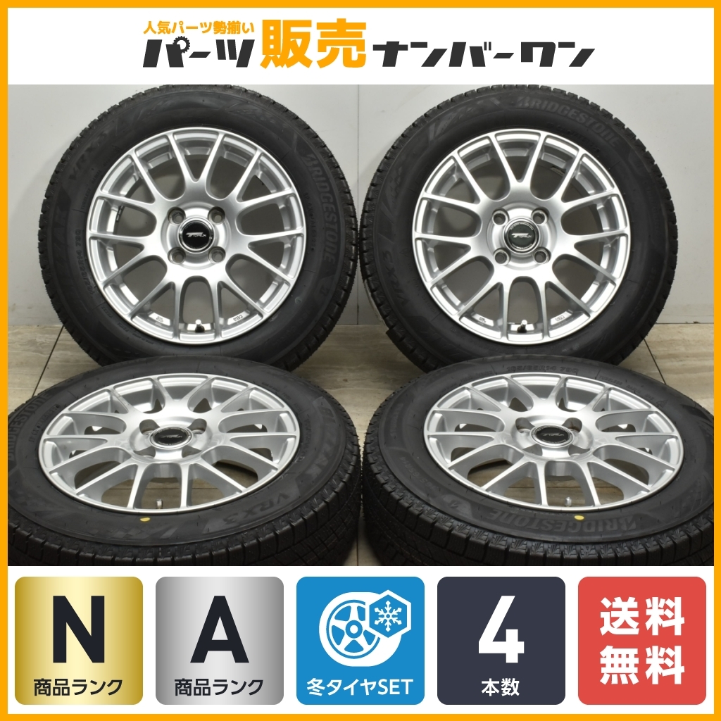 未走行 超バリ溝 VRX3付 美品】トップラン 14in 5.5J +45 2023年製