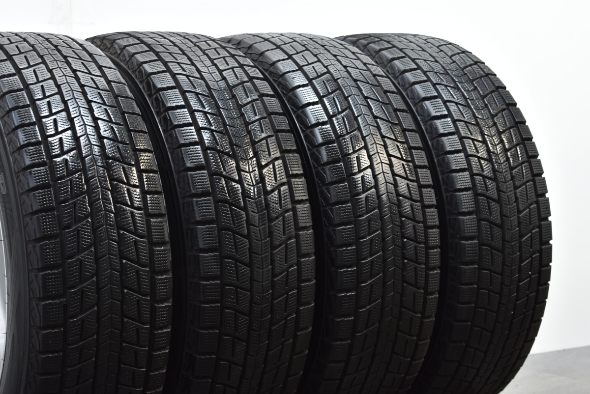 【美品】VIOLENTO 17in 7J +48 PCD100 ダンロップ ウィンターマックス SJ8 225/60R17 XV フォレスター レガシィアウトバック 即納可能_画像7