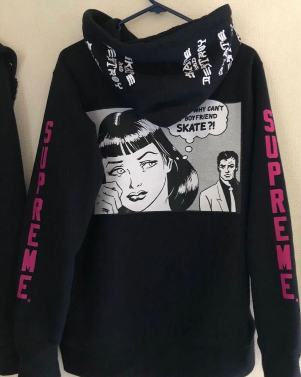 美品 supremeシュプリーム パーカーM スラッシャーコラボ Yahoo!フリマ