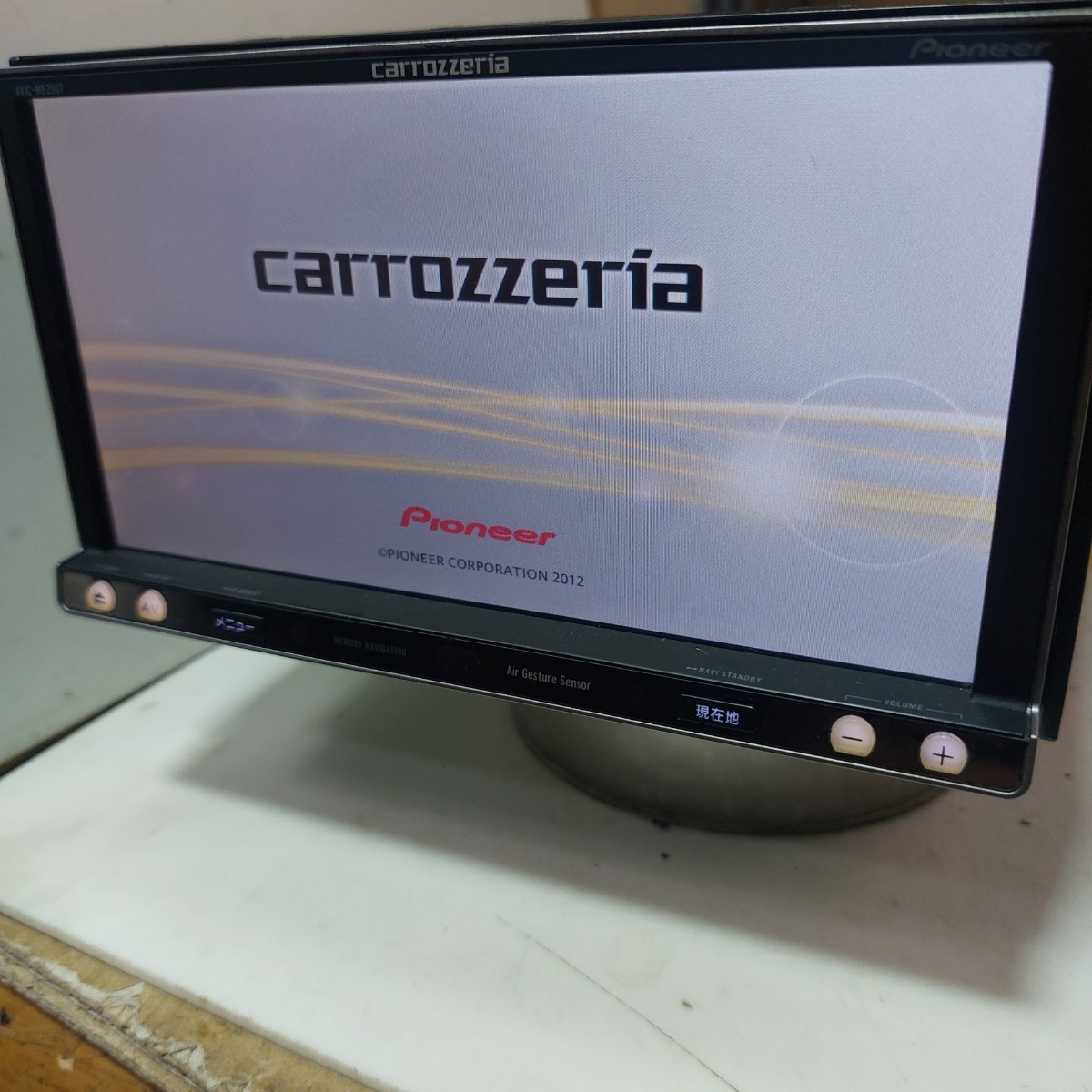 カロッツェリア AVIC-MRZ007 2012年度地図データ (管理番号