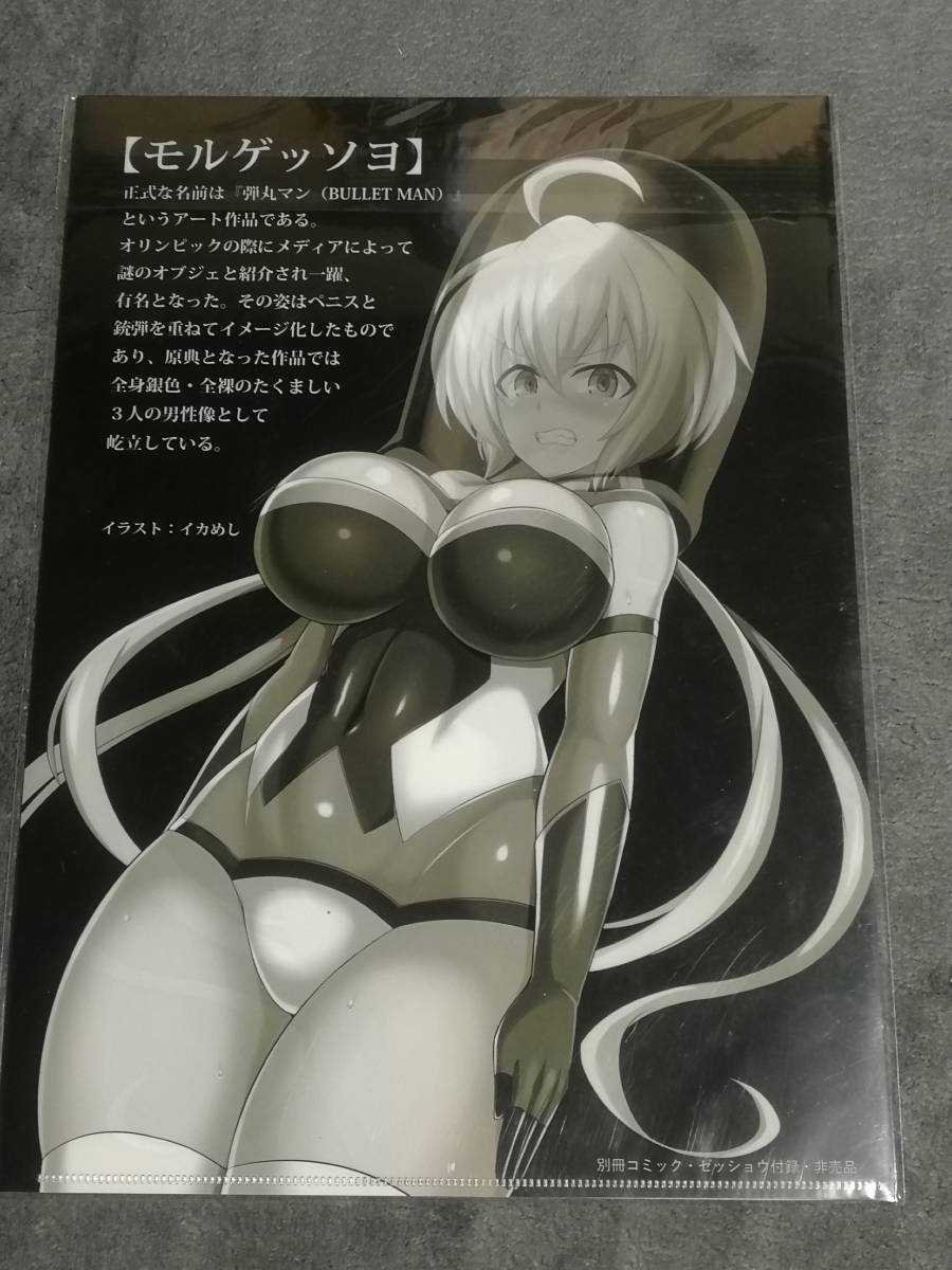 ☆クリアファイル☆ 戦姫絶唱シンフォギア 雪音クリス モルゲッソヨ クリアファイル　イカめし / M18_画像1