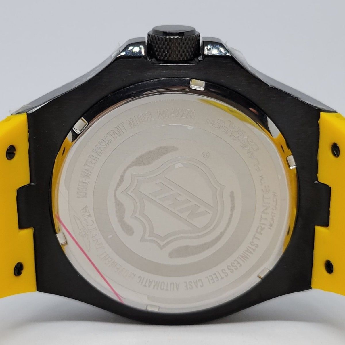 Invicta インビクタ 42270  52mm NHL ピッツバーグ ペンギンズ / プロダイバーオート《疾走するペンギン♪》