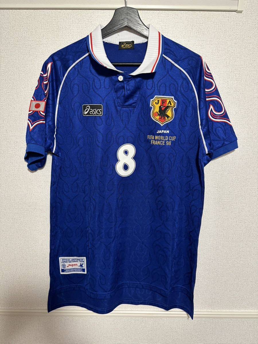 WC 1998 日本代表(H) ユニフォーム中田英寿-日本代購代Bid第一推介