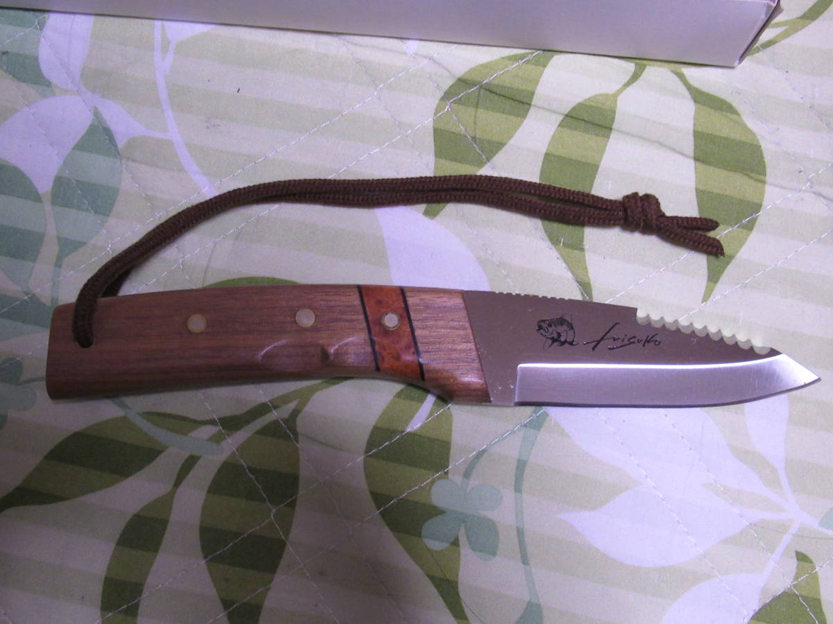 廃盤 fisuko 釣人出刃 フィスコ 和田 fisuko和田 ナイフ 包丁 出刃包丁 BUCK GERBER BARK RIVER MOKI Benchmade EMERSON ANZA BROWNINGの画像1