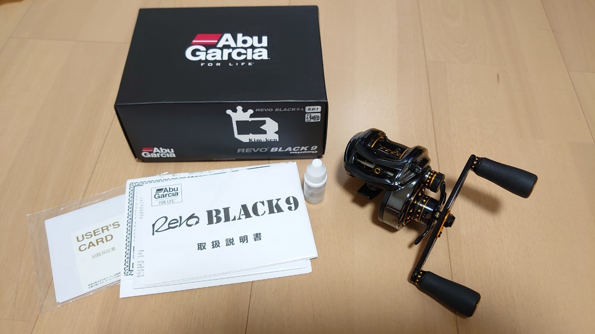ヤフオク! - 中古品 アブガルシア レボ ブラック9 左 キムケン