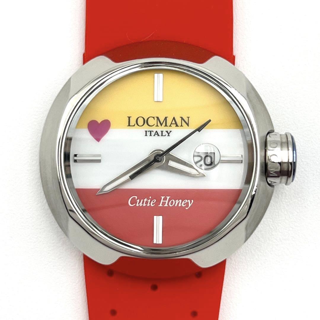 【未使用品・替えバンド付】ロックマン LOCMAN メンズ 時計 腕時計 キューティーハニー コラボの画像2