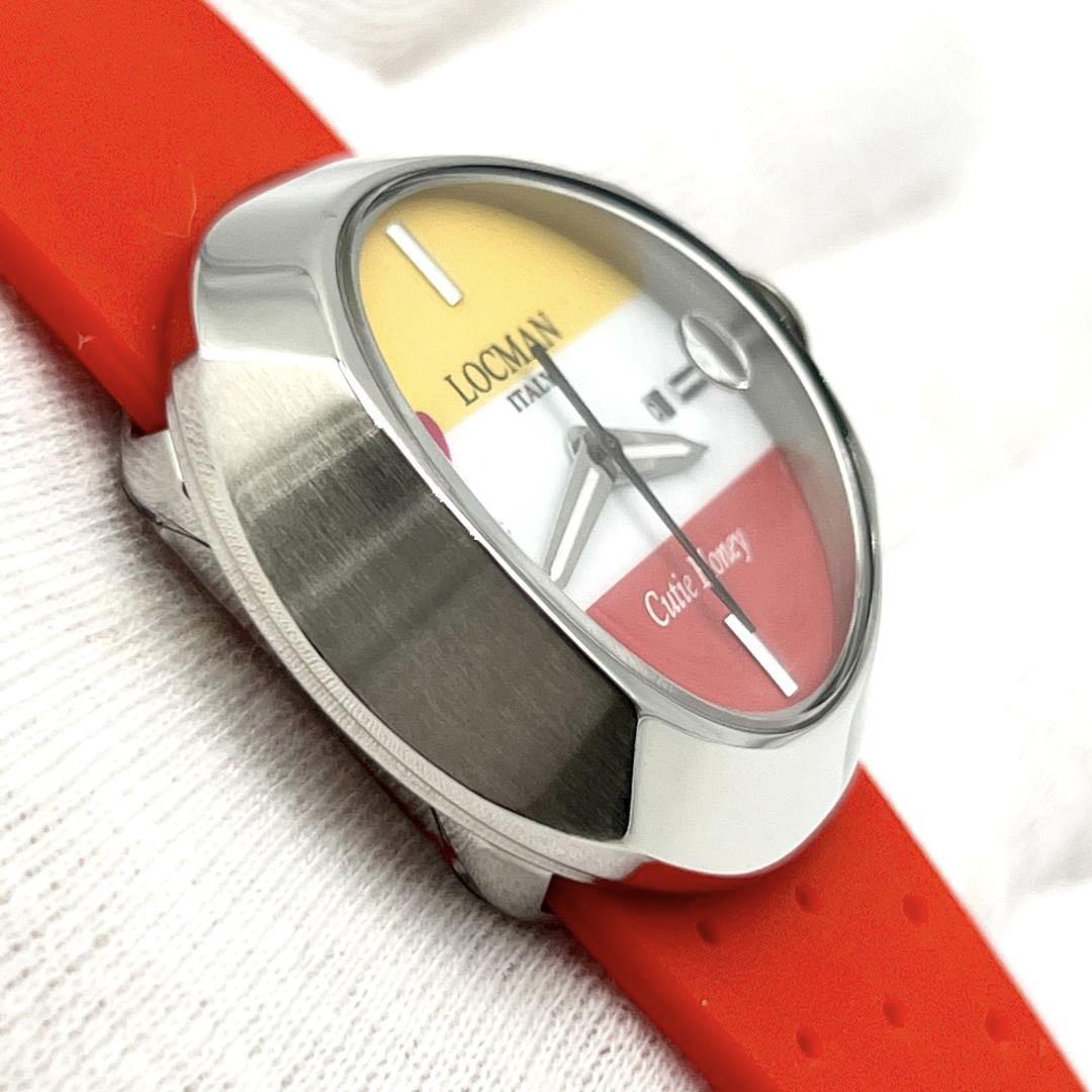 【未使用品・替えバンド付】ロックマン LOCMAN メンズ 時計 腕時計 キューティーハニー コラボの画像3