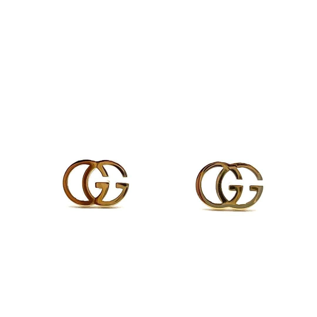 【定価9.7万】グッチ　GUCCI　ピアス　GG　ランニング　ゴールド　18金 K18 イエローゴールド_画像2