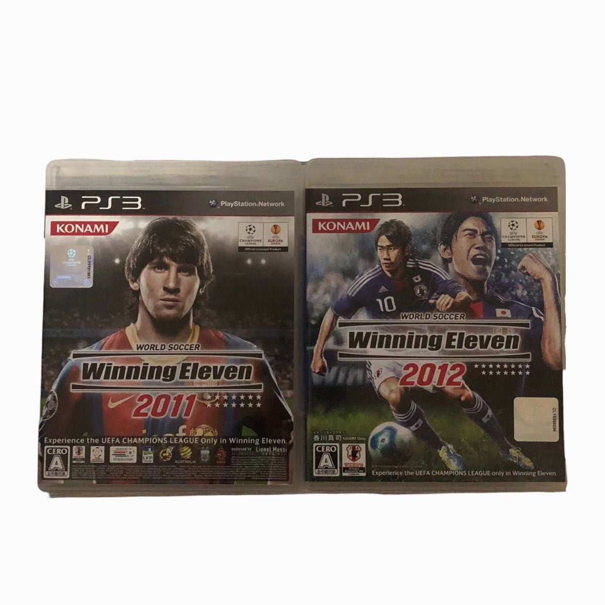 ★ PS3 ソフト PlayStation3 プレステ3 2枚セット ウイニングイレブン ワールドサッカー ゲームソフト
