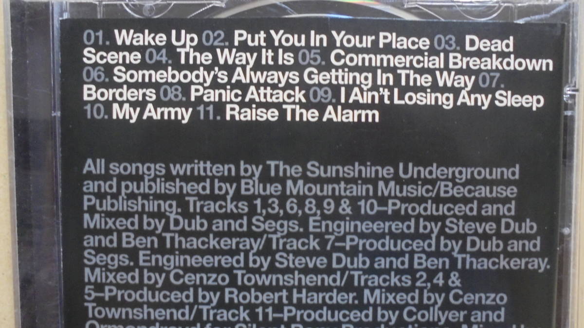 CD★サンシャイン アンダーグラウンド★The Sunshine Underground : Raise The Alarm★輸入盤★4枚同梱可能_画像6