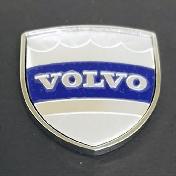 VOLVO Volvo 3D металл стикер голубой 1 листов 