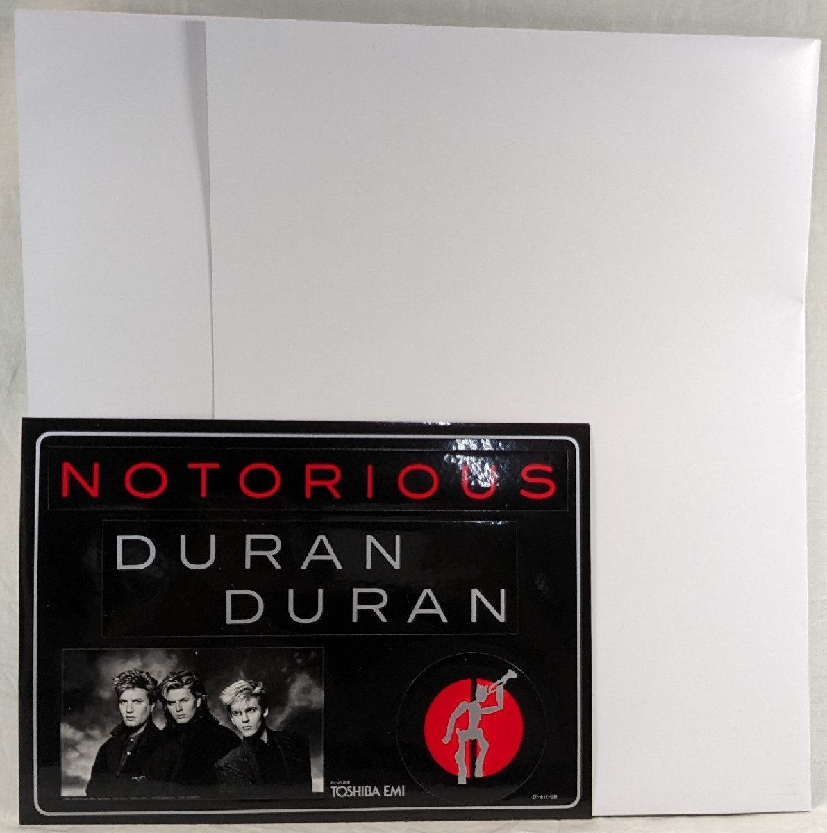 中古LP「Notorious / ノトーリアス」Duran Duran / デュラン・デュラン_画像4