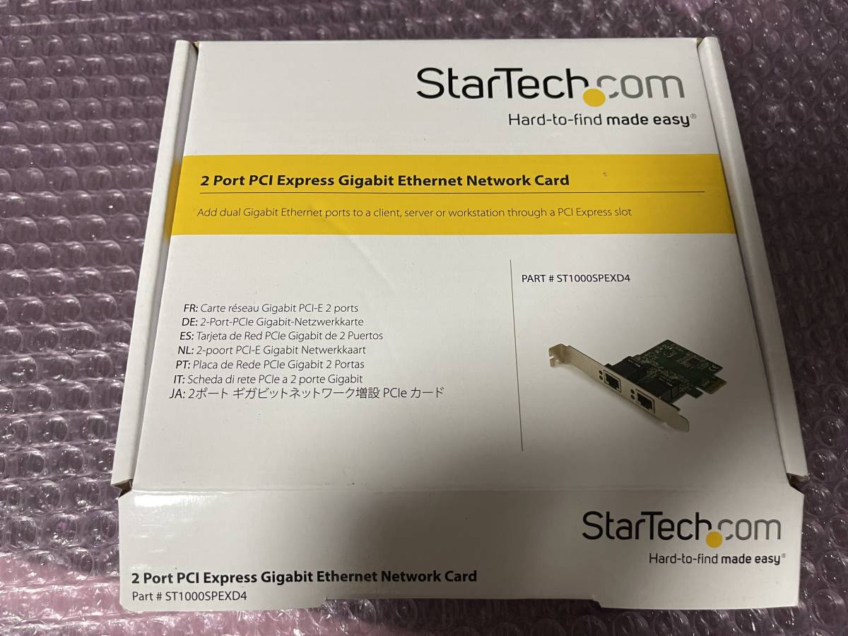 １着でも送料無料】 【送料無料】 StarTech.com ST1000SPEXD4 NIC