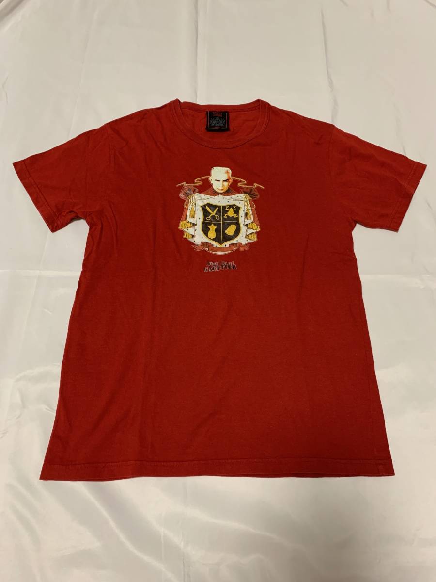 贅沢屋の Jean Paul tops red ゴルチェ 赤 Tシャツ カットソー