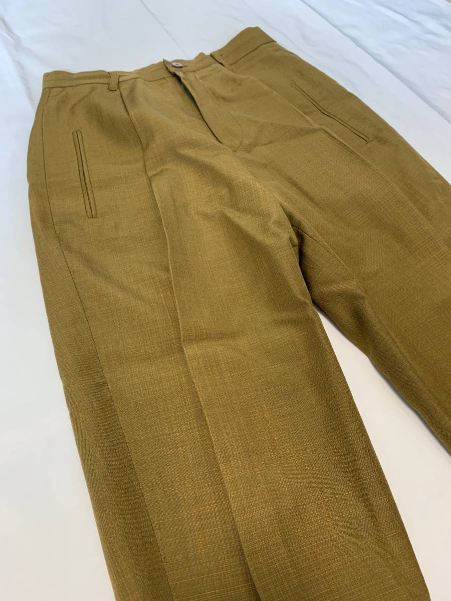 Jean Paul GAULTIER ジャンポールゴルチエ　ゴルチェ　テーパードパンツ　スラックス　チェック ダブル アーカイブ　80s archive 80s pants