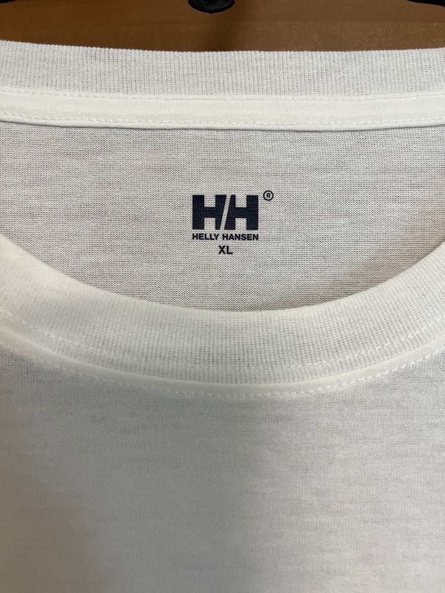 ヘリーハンセン HELLY HANSEN ロングスリーブロゴTシャツ XLサイズ 長袖Tシャツ｜PayPayフリマ