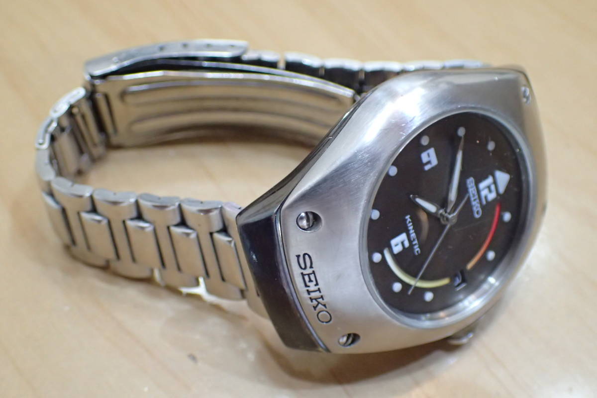 希少 SEIKO/セイコー KINETIC/キネティック ◇アークチュラ 5M42 希少 SEIKO/セイコー KINETIC/キネティック ◇アークチュラ 5M42