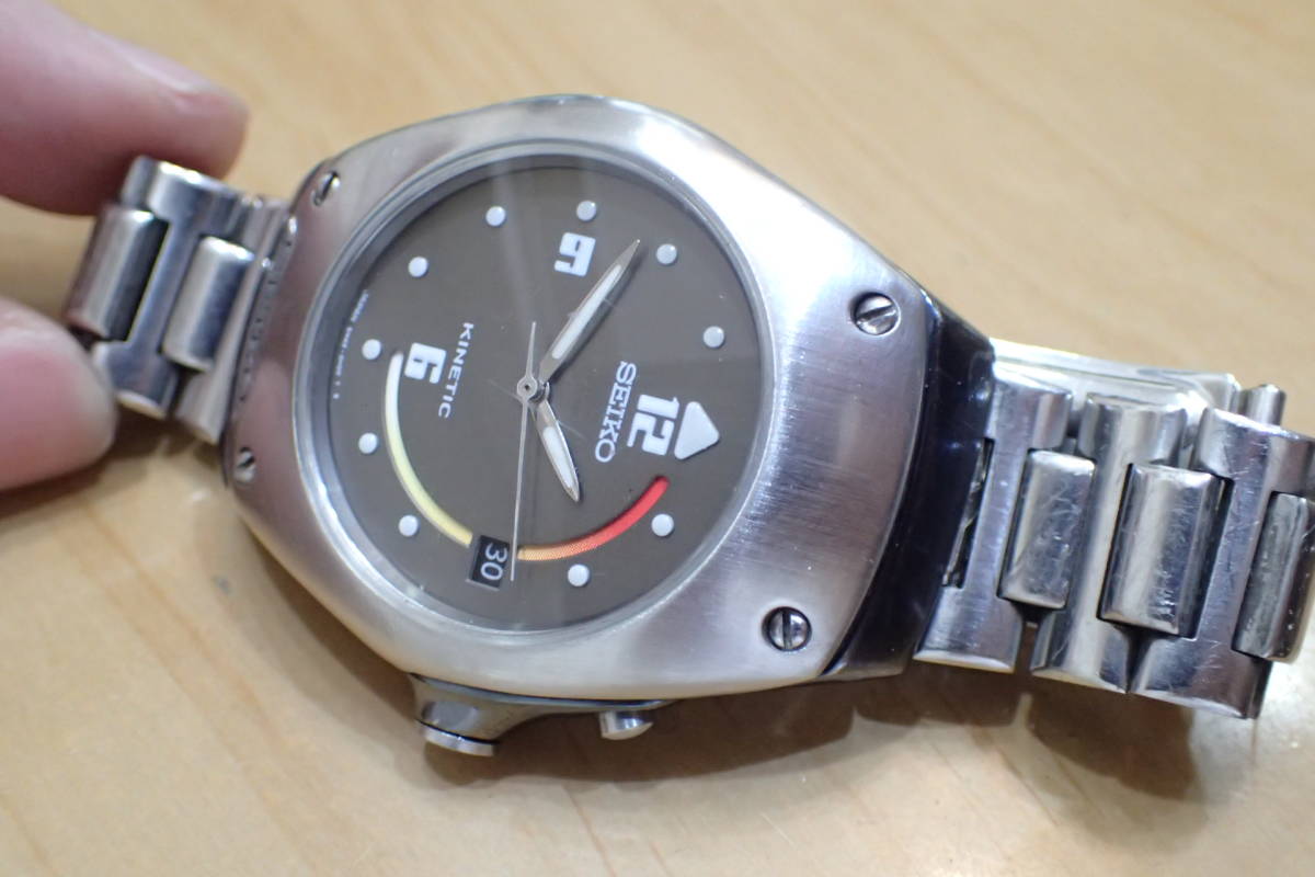 希少 SEIKO/セイコー KINETIC/キネティック ◇アークチュラ 5M42 希少 SEIKO/セイコー KINETIC/キネティック ◇アークチュラ 5M42