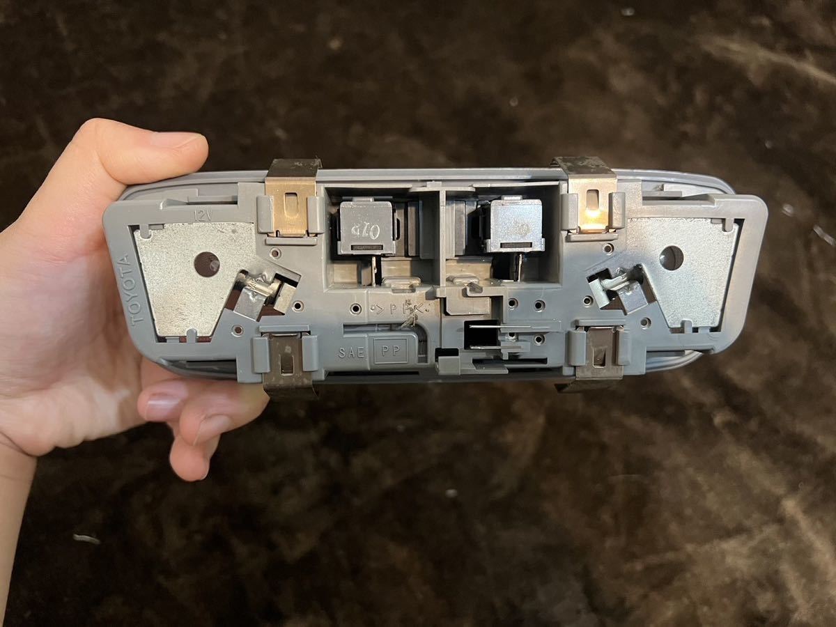 本物ツアラーV用 JZX100 マークⅡ チェイサー クレスタ ルームランプ ルームライト スイッチ コントローラー Assy 動作確認済 検:TRD HKS_画像7