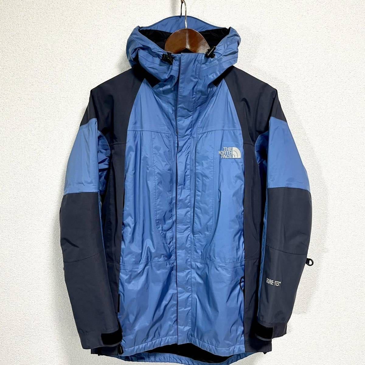 美品希少 ノースフェイス ゴアテックス メンズS マウンテンパーカー 透湿防水 THE NORTH FACE マウンテンライト マウンテンガイド_画像2