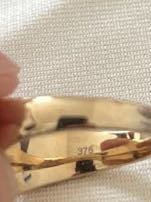  beautiful goods TOM WOOD 9k minisig net ring yellow gold 10 number oval Tom wood Ron Herman pin key ring 