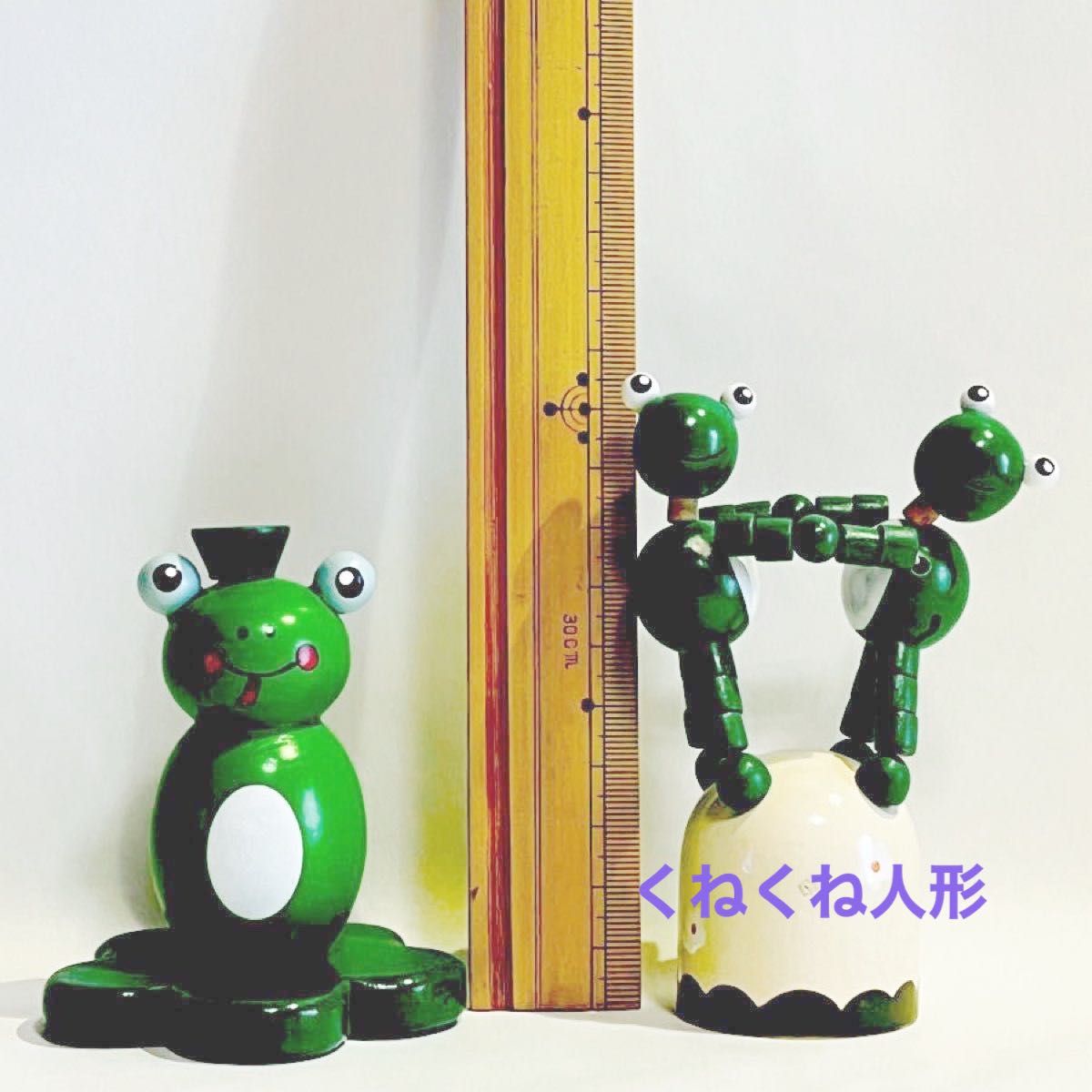 カエルの木のおもちゃ まとめ売り